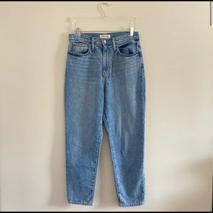 Madewell | The Mom Jean High Rise 28 Cotton